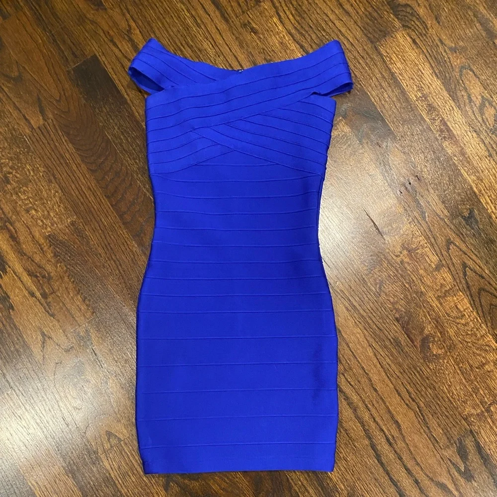 KatieJNYC off the shoulder bandage dress tween